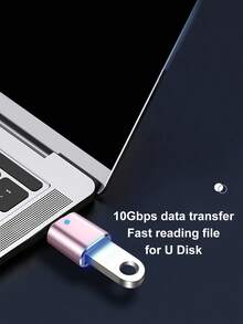 这款 USB-C 转 USB 适配器支持 Thunderbolt 4/3 和 USB 3.0 OTG 功能，兼容带有 USB Type-C 接口的笔记本电脑、平板电脑和智能手机。它允许您将标准 USB 配件和线缆连接到您的 USB-C 设备。 - 粉色 - 查看 7