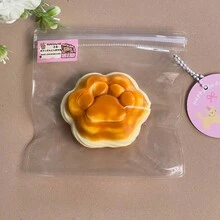 1个奶油橡皮泥捏捏乐玩具 - 猫爪三明治系列 - 解压玩具，硅胶捏捏乐，逼真软蛋糕捏捏乐，减压玩具，捏捏乐，新款TPR捏捏乐，史迪奇玩具，旅行玩具，课堂解压玩具，迷你小玩意，洗澡玩具，圣诞文具，压力球，生日礼物，完美礼物，礼品（实物无水印） - 彩色 - 查看 7