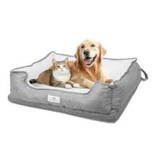 Cama para Perro Grande Mediano 78x63x28 Cama Ortopédicas con Funda Extraíble Antideslizante Sofá Ortopédico para Perro Gato Camas L Suaves y Cómodas Resistentes Nido para Perros Medianos - como en la foto - Ver 7