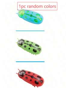 1pc Automatic Flapping Interactive Cat Toy (Random Color) - Multicolor - View 12