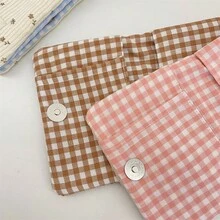 Tarjetero de pana con estampado floral, protector de tarjeta de identificación, billetera de viaje para pasaporte, funda para pasaporte - Multicolor - Ver 9