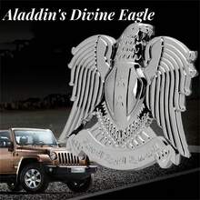 AD 汽车摩托车改装3D立体车贴，金属车贴，鹰形标志，格栅标志，树叶车牌标志 - A - 查看 10