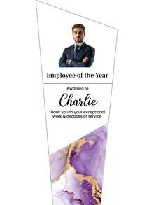 1pc Customized Acrylic Award Plaque, Can Customize Photo And Text, Corporate Recognition Trophy, Employee Award, Retirement Or Appreciation Gift For Staff And Management, Business Recognition Plaque - Multicolor - View 19