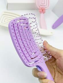 1pc Hollow Butterfly Comb, Suitable For Wet & Dry Hair - Multicolor - View 6