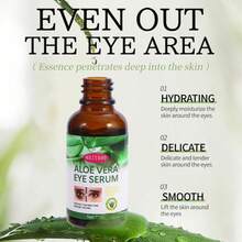 30毫升芦荟眼部精华，均匀肤色，提亮肤色，淡化细纹，减轻浮肿和黑眼圈，滋养柔嫩肌肤。 - 蘆薈 - 查看 1
