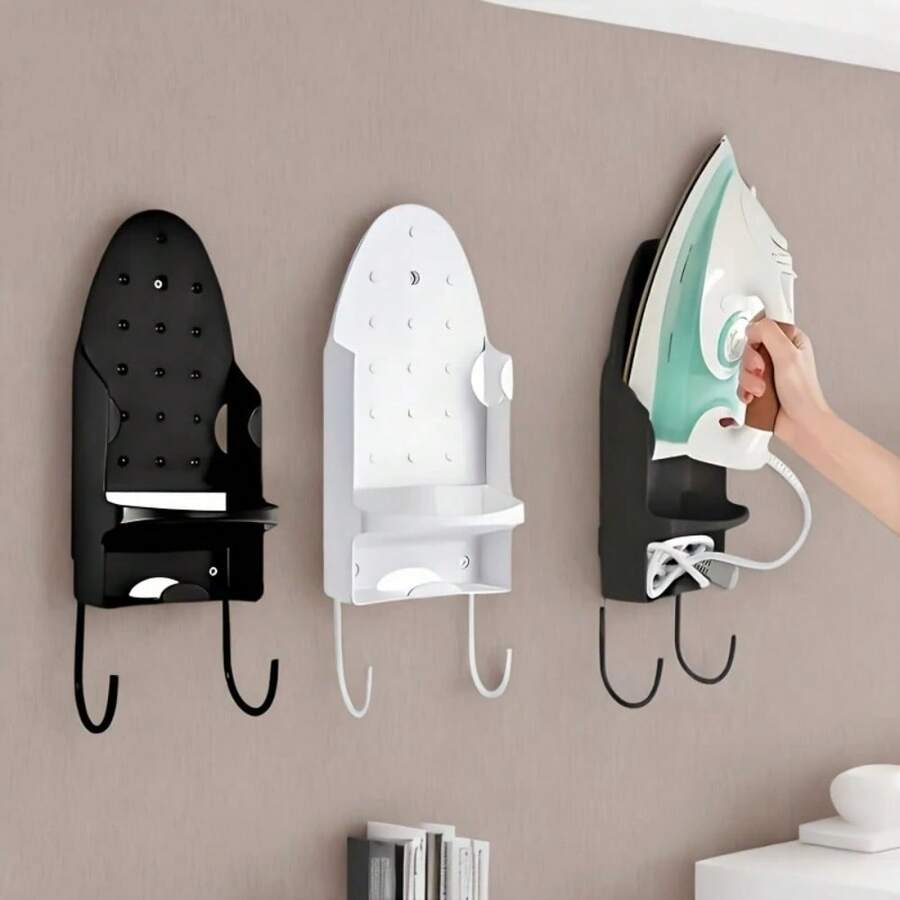 Iron Rack, Ironing Board Hook Iron Rack, Iron Storage Rack, Used For Ironing Board And Iron Storage, Home And Hotel Use, Wall Storage Rack, Closet Storage, Room Storage, Clothing Accessories, Iron Accessories