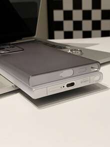 适用于 Galaxy S22/Galaxy S22U/Galaxy S22+/Galaxy S23U/Galaxy S24U/Galaxy S25/Galaxy S25+/Galaxy S25U/Galaxy S24+ 系列，1 件装极简磨砂亲肤/半透明超薄/硬质 PC 磨砂防刮防震全包手机壳 - 白色 - 查看 7