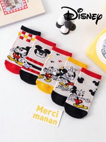 Disney 10/5 Đôi tất lưới trẻ em, tất lưới mùa hè dễ thương cho trẻ em, tất công chúa cho bé gái, tất hoạt hình Hàn Quốc cho bé trai, tất thoáng khí cho bé học sinh mùa hè, tất - Nhiều màu - Xem 13