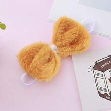 Băng đô hình gấu ong bán chạy nhất mùa Halloween, băng đô tai động vật màu vàng hoạt hình và bộ đuôi nhung. - Nhiều màu - Xem 4