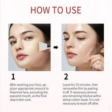 Peel-Off Face Mask, Deep Cleansing Facial Mask, Unisex Face Purifying Mask - Multicolor - View 8