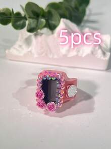 New Customized Flower Ring Electronic Counter, Multiple Colors Available, Practical, Arabic Ramadan Electronic Counter With Clear Display, Suitable For Ramadan Prayer Counting, Sports Counting, Business Counting, Scenic Area People Counting, And Various Scenarios - Multicolor - View 18