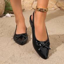 Women's Versatile Slip-On Mules, Suitable For Commuting And Travel - Black - View 2