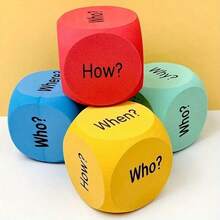 2026 Latest - EVA Dice - Colorful High Density Dice - Party Favors - Holiday Gifts - Multicolor - View 3