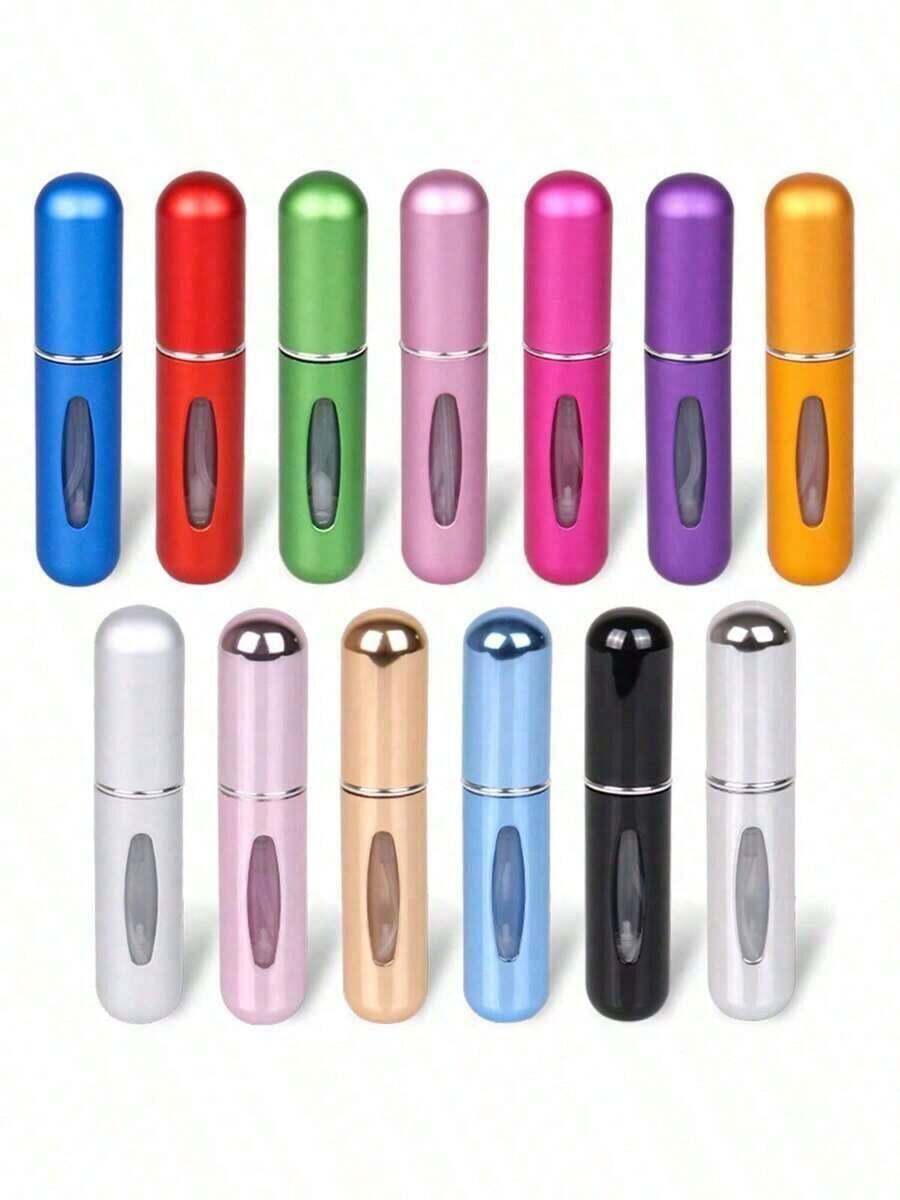 1Pcs,5ml Perfume Bottle With Bottom Filling, Perfume Bottle Self-Pump Type, , Refillable Spray Bottle, Portable Cosmetic Bottle Perfume Bottle - màu đen - Xem 1