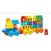 Juguete Construcción Mega Abc Tren De Aprendizaje 50pz - Multicolor - Ver 3