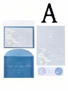 Bộ thiệp và phong bì dập nổi mạ bạc, thuộc dòng sản phẩm Mysterious Series, sự kết hợp trang nhã giữa thiệp chúc mừng và phong bì, truyền tải những lời chúc chân thành với cảm giác trang trọng. - Nhiều màu - Xem 15