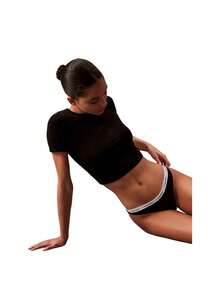 Calvin Klein THONG Women's Black - Black - View 3