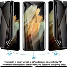 2 st. skärmskyddsfilm, kompatibel med S26 Ultra/S25/S24/S23/S22/S21-serien, skyddar integriteten, hög transparens, slät, inga bubblor, explosionsskyddad, reptålig - Hydrogelfilmens integritet - Visa 3