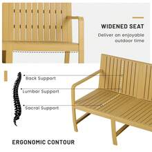 Holiday - Mueble de Interior/Exterior de 1 Pieza, Sofá de 3 Plazas, Material PP Impermeable - Conjunto de Conversación para Patio de Fácil Montaje (Marrón Albaricoque)    RR - Amarillo + Polipropileno - Ver 10