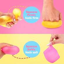 Khối lập phương Shiling Nee Doh - Đồ chơi giảm căng thẳng và giải tỏa lo âu, đồ chơi khối lập phương mềm dẻo, quà tặng sinh nhật - quà tặng Giáng sinh, món quà hoàn hảo - quà tặng - Nhiều màu - Xem 4