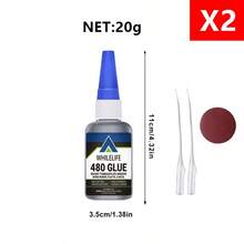 480 High Strength Black Adhesive - Impact And Vibration Resistant, Ideal For Automotive And Industrial Repair - 480 - View 12