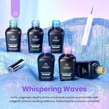 Beetles Pearl Gel Nail Polish, 6 Colors Shimmer Pearl White Pink Purple Mermaid Nail Drawing Spring Gel Polish - 6 Colors Whispering Waves - 查看 7