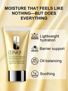 Kem dưỡng ẩm Clinique Dramatically Different Moisturizing Lotion+ 50ml/1.7 Oz | Dưỡng ẩm suốt cả ngày cho da rất khô đến da hỗn hợp khô | Chứa Glycerin | Tăng cường hàng rào độ ẩm cho da khỏe mạnh, cân bằng | Cải thiện kết cấu và vẻ ngoài của da | Không gây tắc nghẽn lỗ chân lông, không chứa hương liệu | Đã được bác sĩ da liễu kiểm nghiệm, phù hợp cho da nhạy cảm | Sử dụng hàng ngày sáng và tối | Kem dưỡng ẩm kinh điển của Clinique, tăng cường độ ẩm và sự thoải mái cho da. - Lotion+ - 50ml - Xem 3