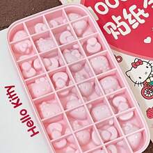 SANRIO 带盖猫咪造型冰格，大容量可爱硅胶制冰器，材质 - 查看 3