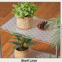 4/6/8片装多功能EVA防潮垫，可用作冰箱垫、抽屉垫、橱柜垫、衣柜垫，防水防尘，可裁剪，1片垫子即可防潮、防尘、防油、保护橱柜，无需胶水，铺放即可，易于清洁。 - 白線燈籠片狀 - 查看 10