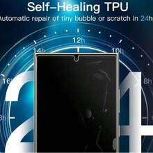 2 st. skärmskyddsfilm, kompatibel med S26 Ultra/S25/S24/S23/S22/S21-serien, skyddar integriteten, hög transparens, slät, inga bubblor, explosionsskyddad, reptålig - Hydrogelfilmens integritet - Visa 2