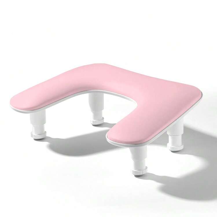 Professional Manicure Arm Rest, Suitable For Nail Technicians: U-Shaped Adjustable Nail Hand Holder With Removable White PU Leather Soft Pad, Non-Slip Nail Pillow Applicable For Salon And Home Studio, Perfect Gift For Nail Technicians, Beginners, Salon Owners, As Well As Christmas And Professional Appreciation - Multicolor - View 11