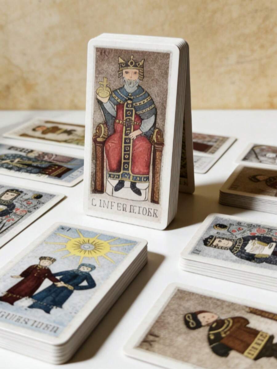 1 Box Adult Party Game Oil Painting Character Tarot Cards, Novel Challenge Cards, Suitable For Relaxed Use Among Friends, Simple And Fun Interactive Board Game, Best Choice For Family Gathering Gifts. Board Game, Card Game, Adult Game. - Oil Painter - View 1