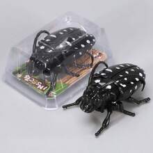 1pc Creative Wind-Up Crawling Ladybug/Bee/Jewel Beetle, No Battery Required, Suitable For Outdoor Decor, Realistic Insect Model Toy - Multicolor - View 22