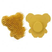 Silicone Cat Grooming Brush, Fur Detangling Brush, Bathing Brush With Koala Pattern Handle, Easy To Grip - Multicolor - View 11