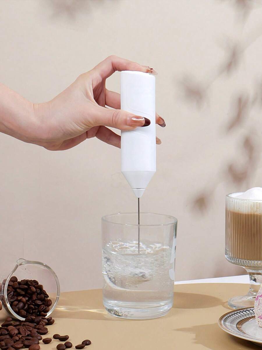 Handheld Electric Milk Frother, Coffee & Tea Foamer, Requires 2 AA Batteries - Multicolor - View 1