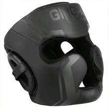 GINGPAI Protector de cabeza de boxeo de cara completa grueso, casco de kickboxing para adolescentes y adultos, protección para entrenamiento y competencia de MMA - Multicolor - Ver 9