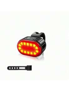 1个可充电自行车灯前后灯自行车灯LED骑行灯自行车手电筒适用于自行车前尾灯灯笼 - 自行車燈 - 查看 13