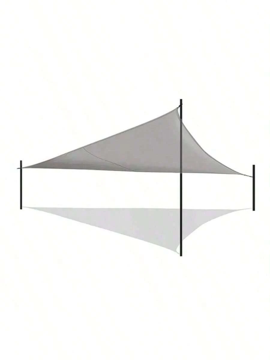 ARISE-Rectangular Shade Sail Awning – Triangular Waterproof And Breathable, Gray + Bag 2x2x2m - GRIS - Xem 1
