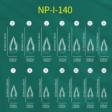 Halloween Short Cat Claw Curved Stiletto Nail Dual Forms For Poly Gel Extension Of 3D Eagle Hawk Curve Sculptural Acrylic Nails, Reusable Full Cover Molds Nail Art Design - 彩色 - 查看 8