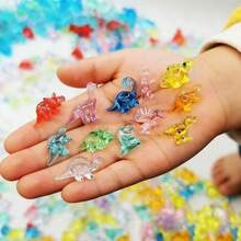 5/30/50pcs Mini Resin Dinosaur Figurines - Random Color, Decorative For Vases, Aquariums And Terrariums | Vibrant Decor | Colorful Small Dinosaur Sculptures Suitable For Themed Rooms, Gardens, Terrariums And Small Accessories - A - View 11