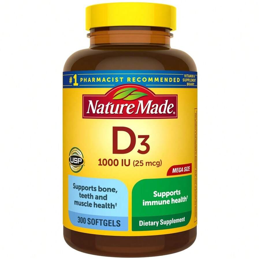 Nature Made Vitamin D3,300 Softgels - 300裝(1包) - 查看 1