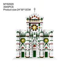 2000+Pcs World Famous Architecture Building Blocks Model, Arc De Triomphe, Cathedral 3D Puzzle Micro Particle Construction Toy Bricks, Adult High Difficulty Assembly Plastic Toy, Suitable For Home Decor, Souvenirs, Gifts - Multicolor - View 9