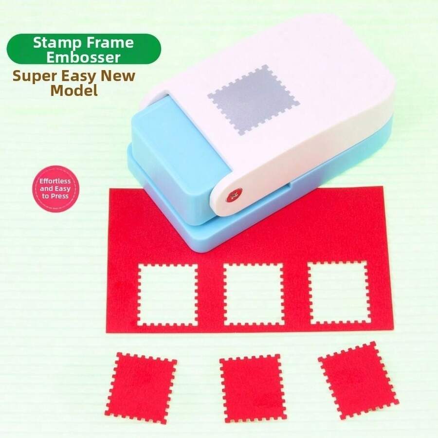 Stamp Shape Embossing Machine DIY Handmade Embosser Crafts And Scrapbooking Tool Stamp Border DIY Punch - Multicolor - View 1