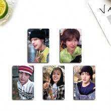 5pcs Collectible Cards, Bookmarks, Gift Options - Multicolor - View 7