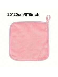 12 Stücke Abschminktücher, mit Kante, wiederverwendbar, weich & feuchtigkeitsspendende Make-up Reinigungstücher, 6/1 Set, Taschentuch, Make-up Entfernungstuch - Verschiedenfarbig - Übersicht 4