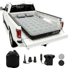 Umbrauto Air Mattress For 5.5-6.5 Ft Short Bed Full-Size Trucks, Pickup Truck Airbed Mattress With Corded Air Pump For Outdoor Travel - 5.5-6.5ft Truck Bed (Wired Pump) - 查看 10