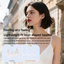 NEW SENYANG Neue SENYANG-2026 Neuer Stil True Wireless In-Ear Macaron Musik Bluetooth Ohrhörer mit Tastenkontrolle, Schlaf-Headset, Paar-Video-Ohrstöpsel, Mini-Ohrhörer, komfortabel, TWS HIFI Dolby Bass Stereo HD Anrufe Kopfhörer für iPhone, Handy, Musik, Smart Headphone, als Geschenk - Übersicht 6