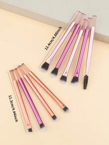 化妆刷套装 9支装 柔软合成毛化妆刷 粉底刷 腮红刷 眼影刷 化妆品化妆工具 - 彩色 - 查看 2