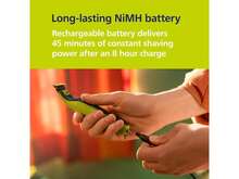 Philips Norelco OneBlade 360 Face Hybrid Electric Trimmer And Shaver, QP2724/70 - Đen và trắng - Xem 4