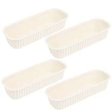 1/4pcs Reusable Mini Silicone Bread Molds, Suitable For Air Fryer And Oven, Non-Stick Design, Easy Release. Great For Baking Cheesecake, Banana Bread, Brownies And Omelets, These Trays Are Perfect For Halloween And Christmas. - View 13